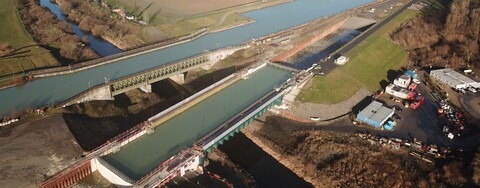 Umfahrungsstrecke Ems-Kanalbrücke