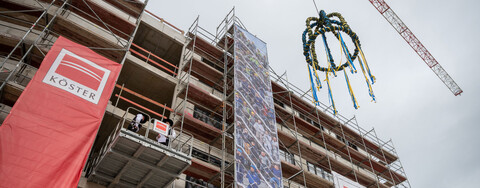 Richtfest für den Neubau des Finanzamts in Fulda