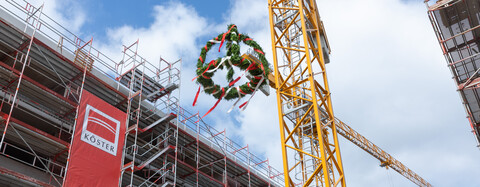 EuropaQuartier II: Halbes Richtfest in Bremen   