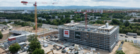 Richtfest: Hitachi Columbus Campus in Mannheim