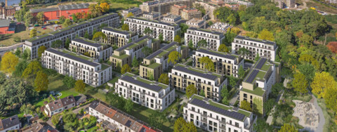 Neubau von 463 Mietwohnungen in Berlin-Spandau