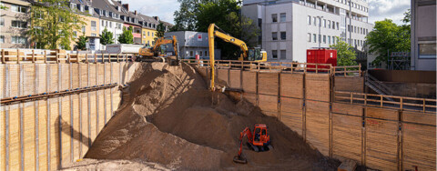 Schlüsselfertige Baugrube für neue Prosektur an der Uniklinik Köln