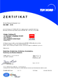 ISO 9001 Zertifikat Baresel