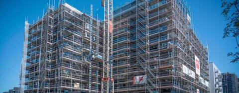 Hamburg HafenCity: Richtfest im we house Baakenhafen