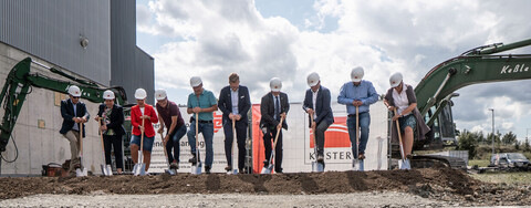 Spatenstich Erweiterung Rubinmühle August 2021