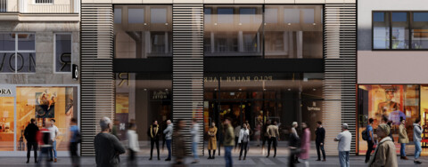 Neues Wohn- und Geschäftsgebäude in Kölner Innenstadt