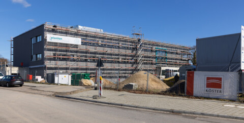 Neubau Planton Laborgebäude in Kiel