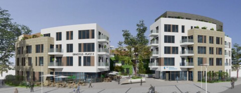 Baustart des „Forum am Schlossgarten“ in  Andernach 