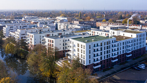 Wohnungsbauprojekt Glasbläserhöfe Hamburg Bergedorf