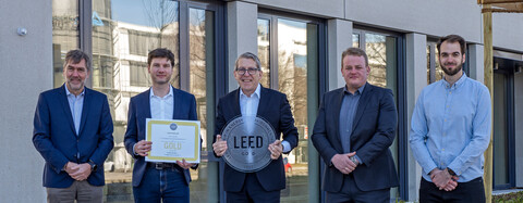 LEED-Zertifikat in Gold für Hofmark-Bürogebäude