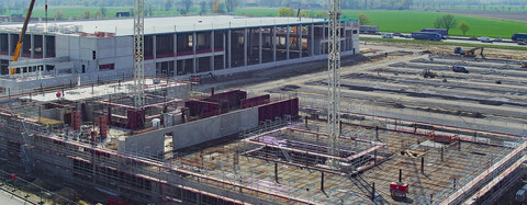 Woolworth Neubau Hauptverwaltung Unna - Baustelle