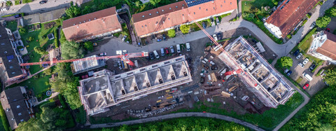 Manbachsiedlung Freudenstadt: Rohbau mängelfrei abgenommen