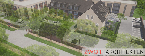 Neubau-Ensemble für Kräling Sozialimmobilien