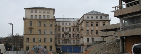 Das Wiesbadener Palais vor der Sanierung