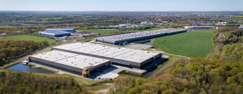 Köster erstellt in 16 Monaten 115.000 m² großen Industriepark für Hines