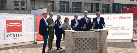 60 Wohnungen machen das Quartier komplett