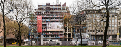 Richtfest für „New H“ – neues Büro- und Geschäftshaus setzt architektonisches Statement in Düsseldorf