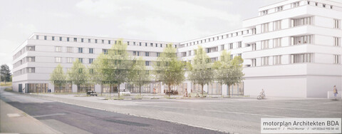 Panoramablick Weimar Architekturentwurf von motorplan Architekten BDA