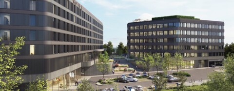 Köster errichtet im Xperience Quartier in Taufkirchen die neue Hensoldt-Zentrale sowie ein Hotel 