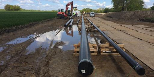 Transportleitung in Marl