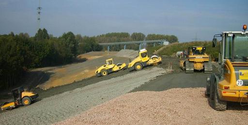 Deponiebau in Hamm-Stockum