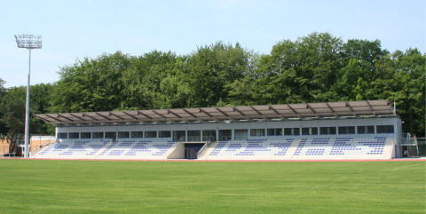 Hochmodernes Leichtathletikstadion der Deutschen Sporthochschule