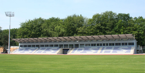 Hochmodernes Leichtathletikstadion der Deutschen Sporthochschule