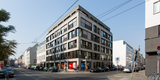 Sechsgeschossiger Gebäudekomplex in Berlin-Mitte